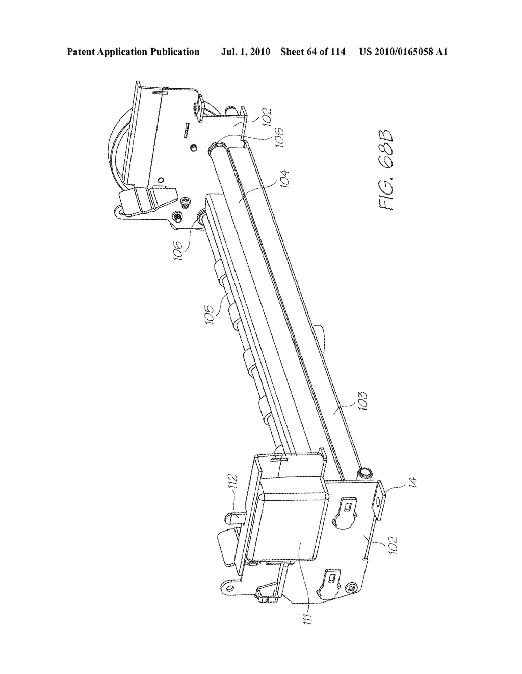 Ink Refill Unit Having Discretely Incrementable Variable Storage Volume - diagram, schematic, and image 65