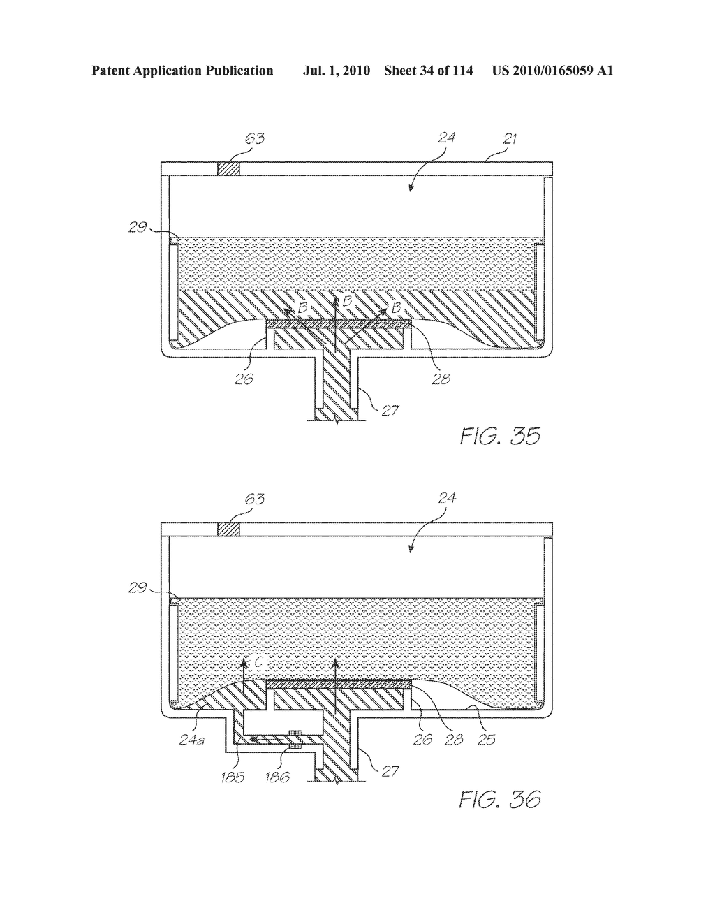 DISPENSER UNIT FOR REFILLING PRINTING UNIT - diagram, schematic, and image 35