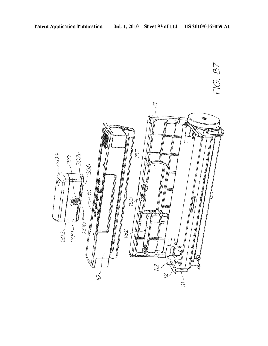 DISPENSER UNIT FOR REFILLING PRINTING UNIT - diagram, schematic, and image 94