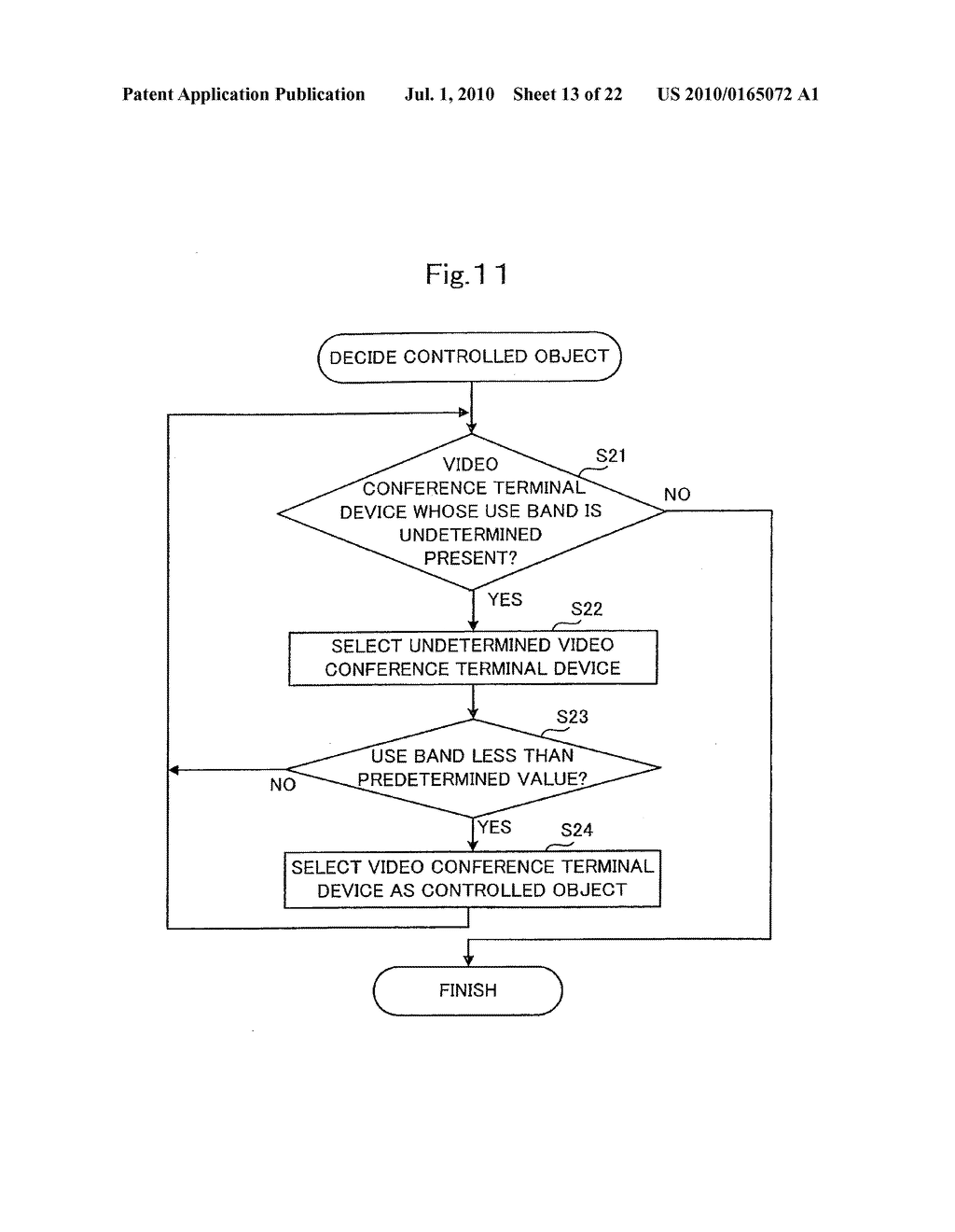 Video conference system, band control method, conference control device, video conference terminal device and recording medium recording program - diagram, schematic, and image 14