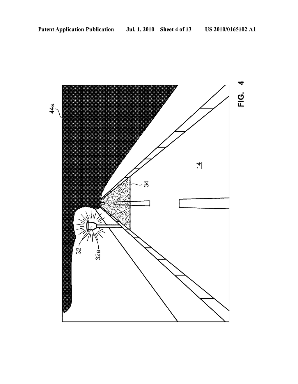 METHOD AND DEVICE FOR DETERMINING A CHANGE IN THE PITCH ANGLE OF A CAMERA OF A VEHICLE - diagram, schematic, and image 05