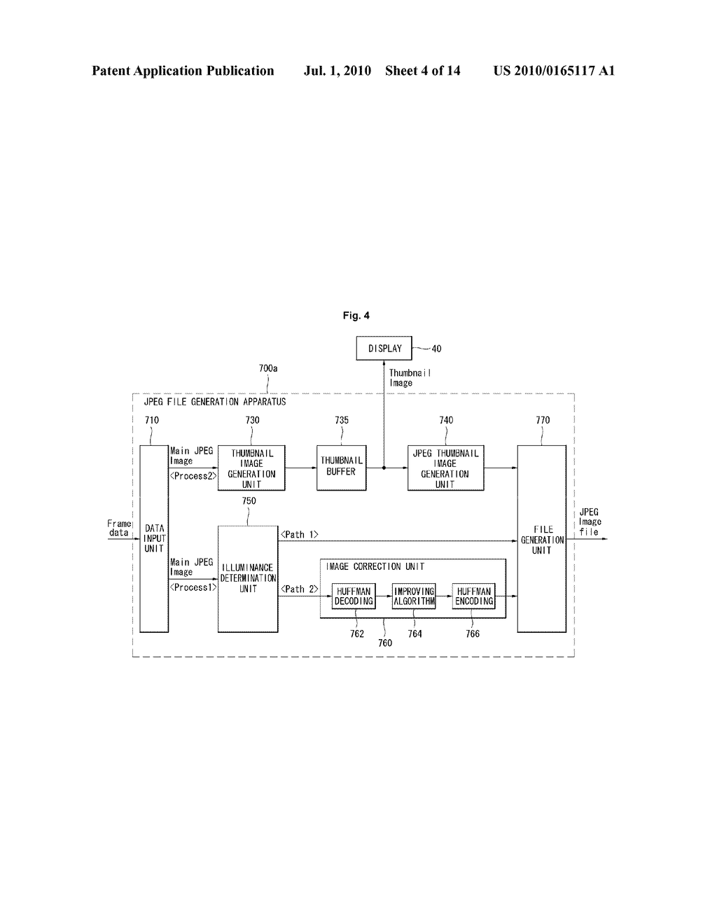 METHOD AND APPARATUS FOR GENERATING COMPRESSED FILE, AND TERMINAL COMPRISING THE APPARATUS - diagram, schematic, and image 05