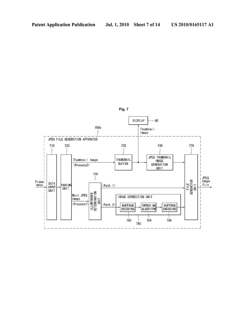 METHOD AND APPARATUS FOR GENERATING COMPRESSED FILE, AND TERMINAL COMPRISING THE APPARATUS - diagram, schematic, and image 08