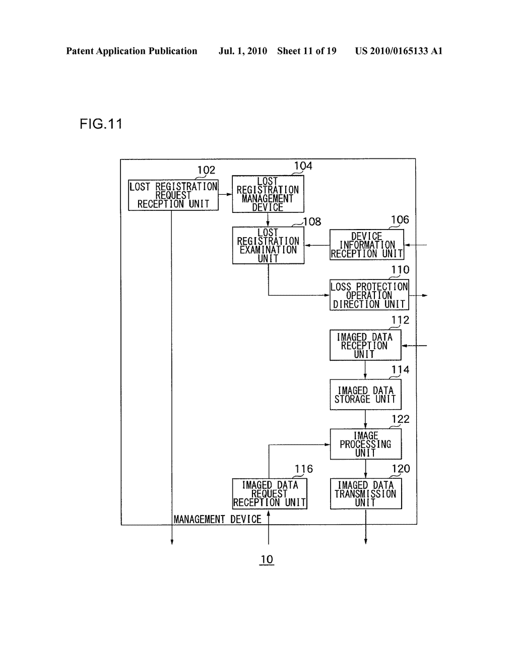 IMAGING METHOD, IMAGING DEVICE, AND MANAGING DEVICE FOR MANAGING IMAGES CAPTURED - diagram, schematic, and image 12