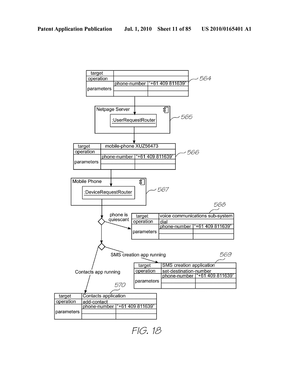 MOBILE DEVICE FOR PRINTING A SECURITY IDENTIFICATION - diagram, schematic, and image 12