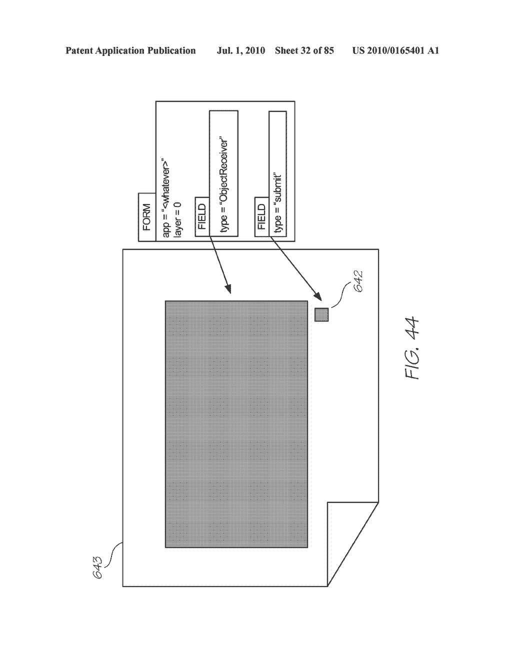 MOBILE DEVICE FOR PRINTING A SECURITY IDENTIFICATION - diagram, schematic, and image 33