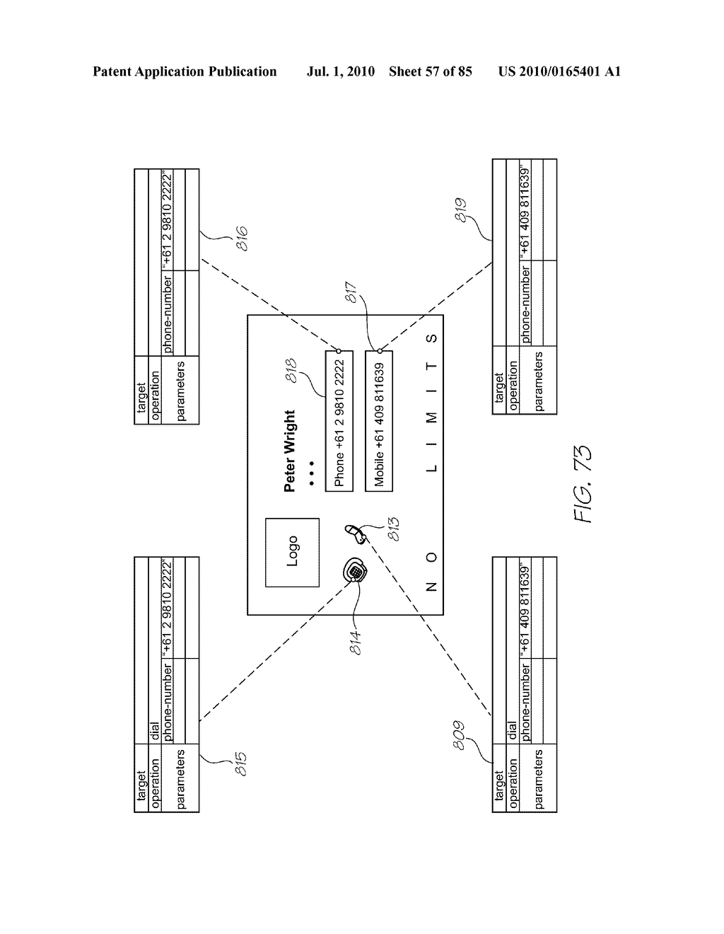 MOBILE DEVICE FOR PRINTING A SECURITY IDENTIFICATION - diagram, schematic, and image 58