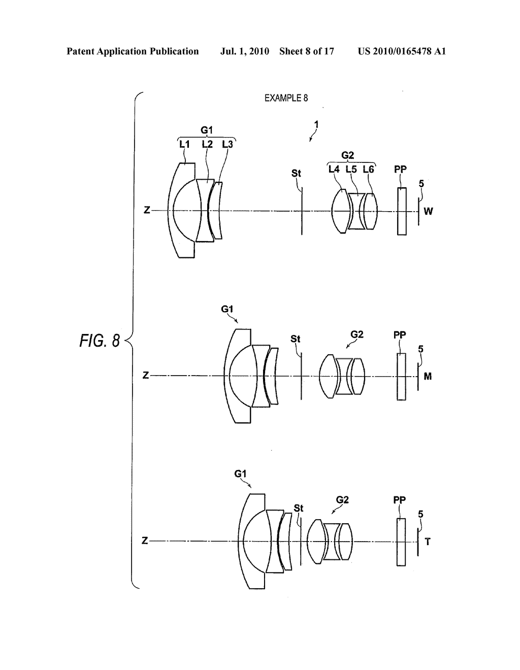 VARIABLE POWER OPTICAL SYSTEM AND IMAGING DEVICE - diagram, schematic, and image 09