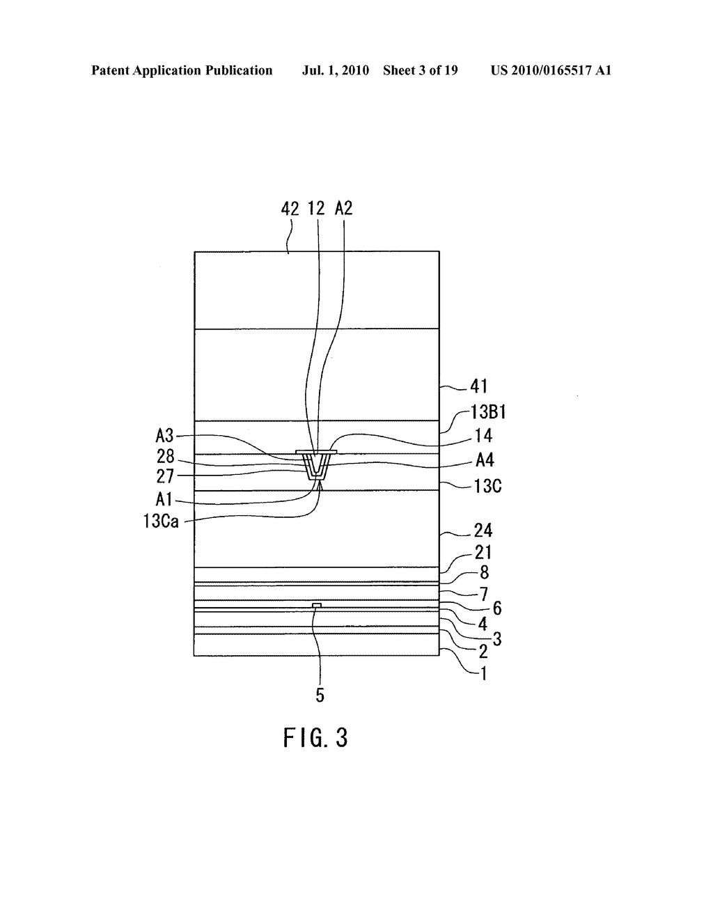 Magnetic head for perpendicular magnetic recording having side shield layer and method of manufacturing same - diagram, schematic, and image 04