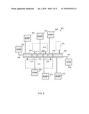 DISTRIBUTION OF ELECTROSTATIC DISCHARGE (ESD) CIRCUITRY WITHIN AN INTEGRATED CIRCUIT diagram and image