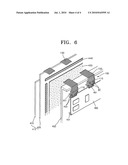 Semiconductor package and plasma display device including the same diagram and image