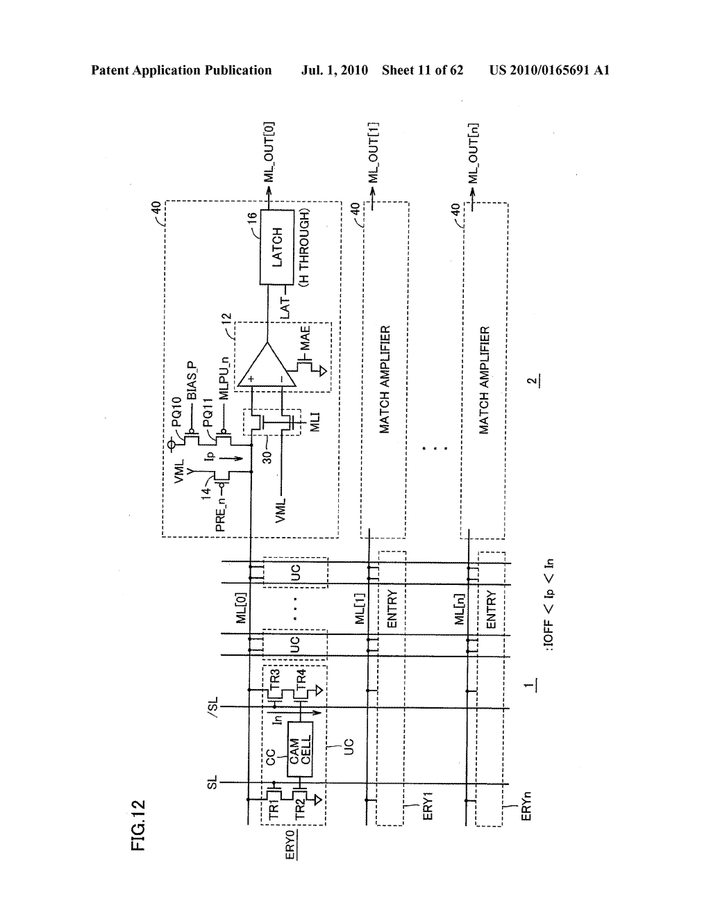 CONTENT ADDRESSABLE MEMORY - diagram, schematic, and image 12