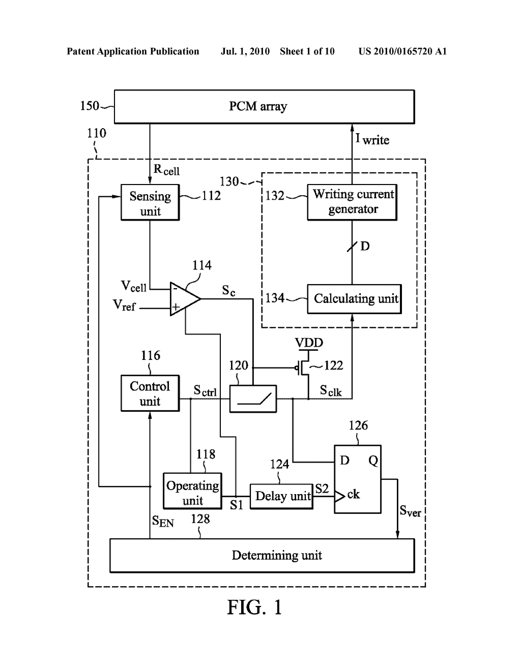 VERIFICATION CIRCUITS AND METHODS FOR PHASE CHANGE MEMORY ARRAY - diagram, schematic, and image 02