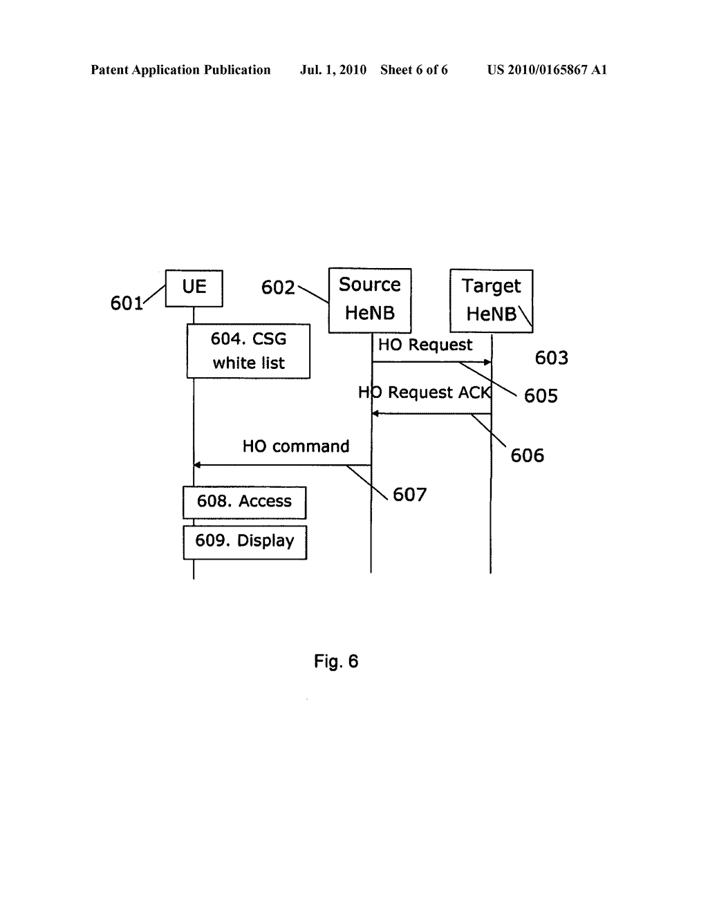 Method and Arrangement in a Telecommunication System to Indicate Characteristics of an Access Node to a Mobile Terminal - diagram, schematic, and image 07