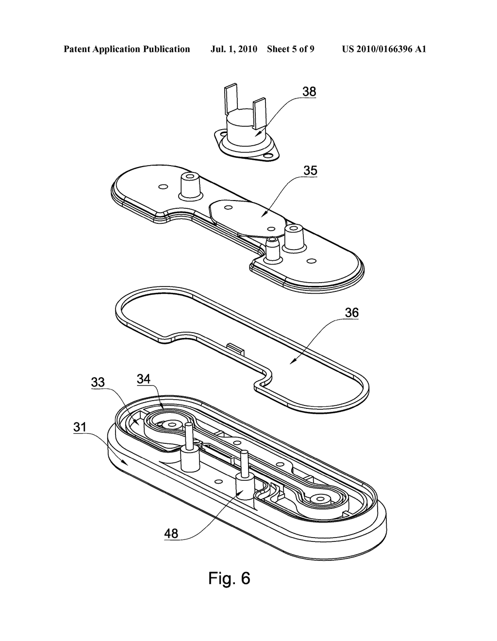 Repeated Evaporation Garment Steamer - diagram, schematic, and image 06