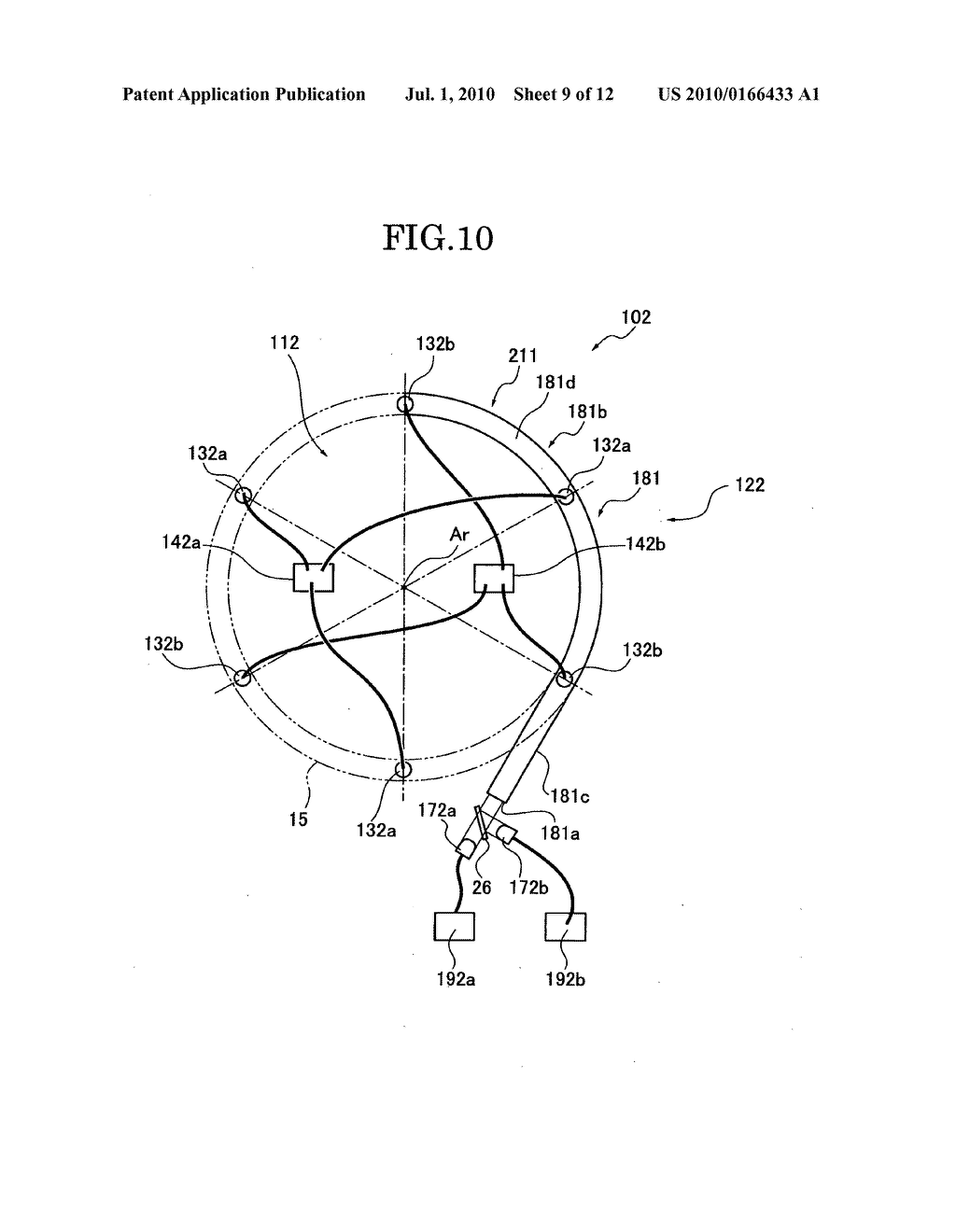 Optical signal transfer device - diagram, schematic, and image 10