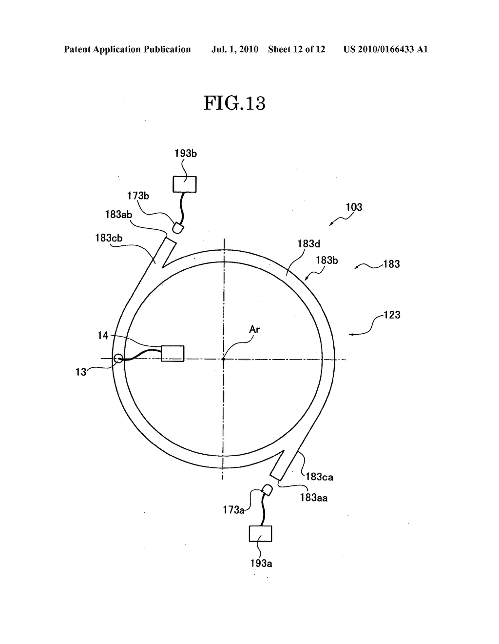 Optical signal transfer device - diagram, schematic, and image 13