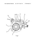 PAY-OUT AND TAKE-UP DEVICE FOR TIGHTENER diagram and image