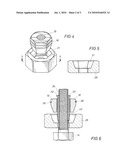 QUICK ATTACHING AND DETACHING NUT diagram and image