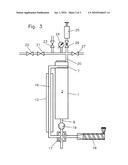 DEVICE FOR THE THERMAL DEHALOGENATION OF HALOGEN-CONTAINING SUBSTANCES diagram and image