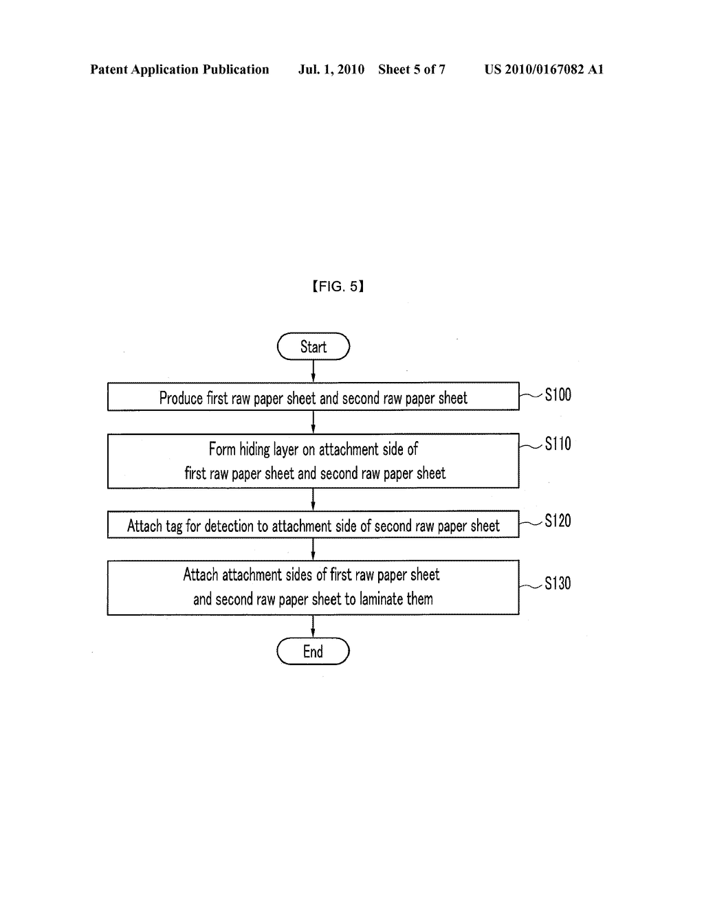 PAPER FOR PREVENTING OUTFLOW OF DOCUMENT AND METHOD FOR MANUFACTURING THEREOF - diagram, schematic, and image 06