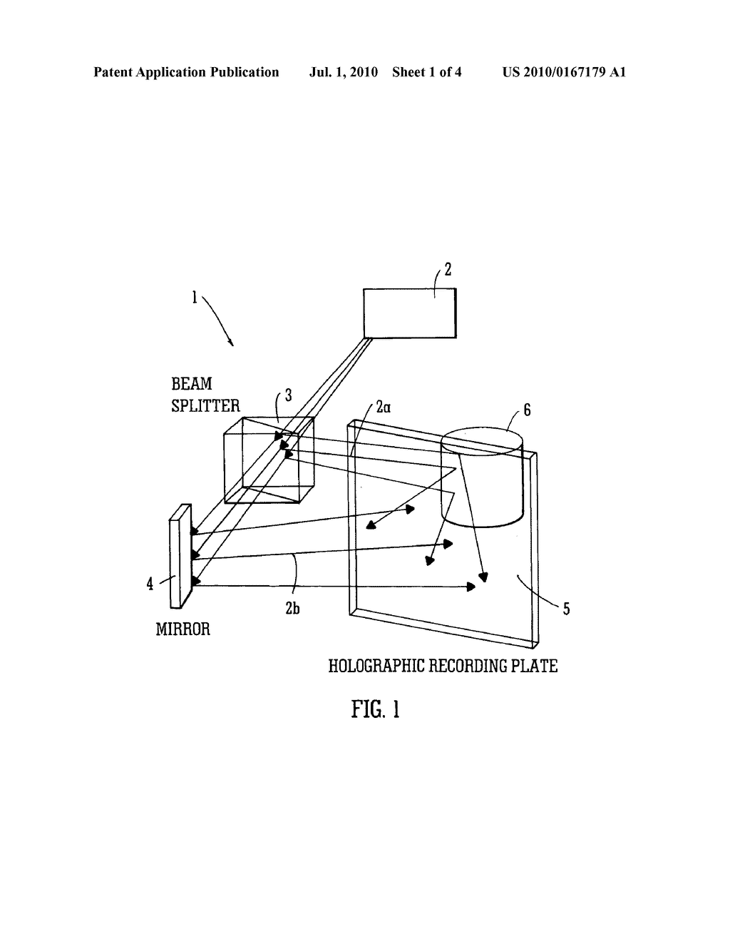 METHOD OF MAKING A REFLECTION HOLOGRAM AND A REFLECTION HOLOGRAM - diagram, schematic, and image 02