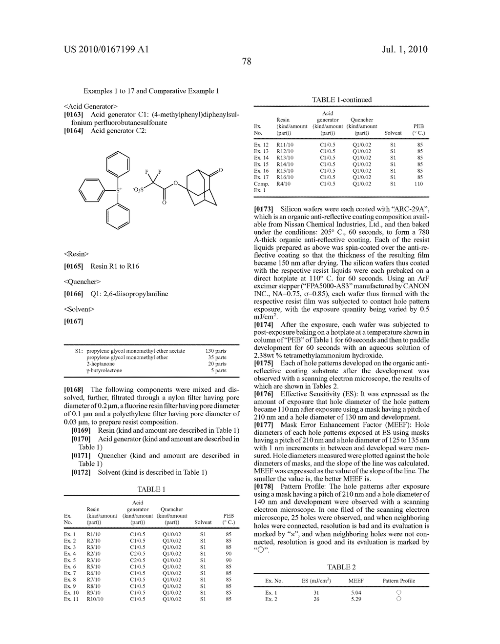 CHEMICALLY AMPLIFIED POSITIVE RESIST COMPOSITION - diagram, schematic, and image 79