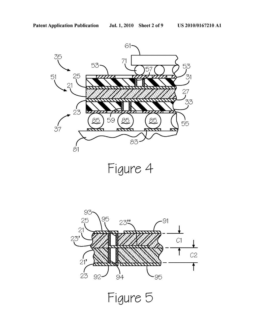 MULTI-LAYER EMBEDDED CAPACITANCE AND RESISTANCE SUBSTRATE CORE - diagram, schematic, and image 03