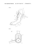 TOOTH WHITENING APPARATUS AND HEAD GEAR FOR TOOTH WHITENING APPARATUS diagram and image