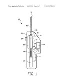 NON-PRESSURIZED SYSTEM FORE CREATING LIQUID DROPLETS IN A DENTAL CLEANING APPLIANCE diagram and image