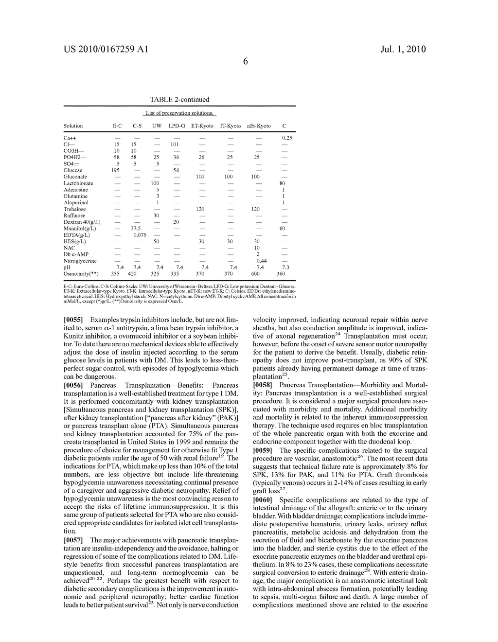 APPARATUS AND METHOD FOR THE PRESERVATION OF PANCREATIC TISSUE AND ISLET CELLS FOR TRANSPLANTATION - diagram, schematic, and image 13