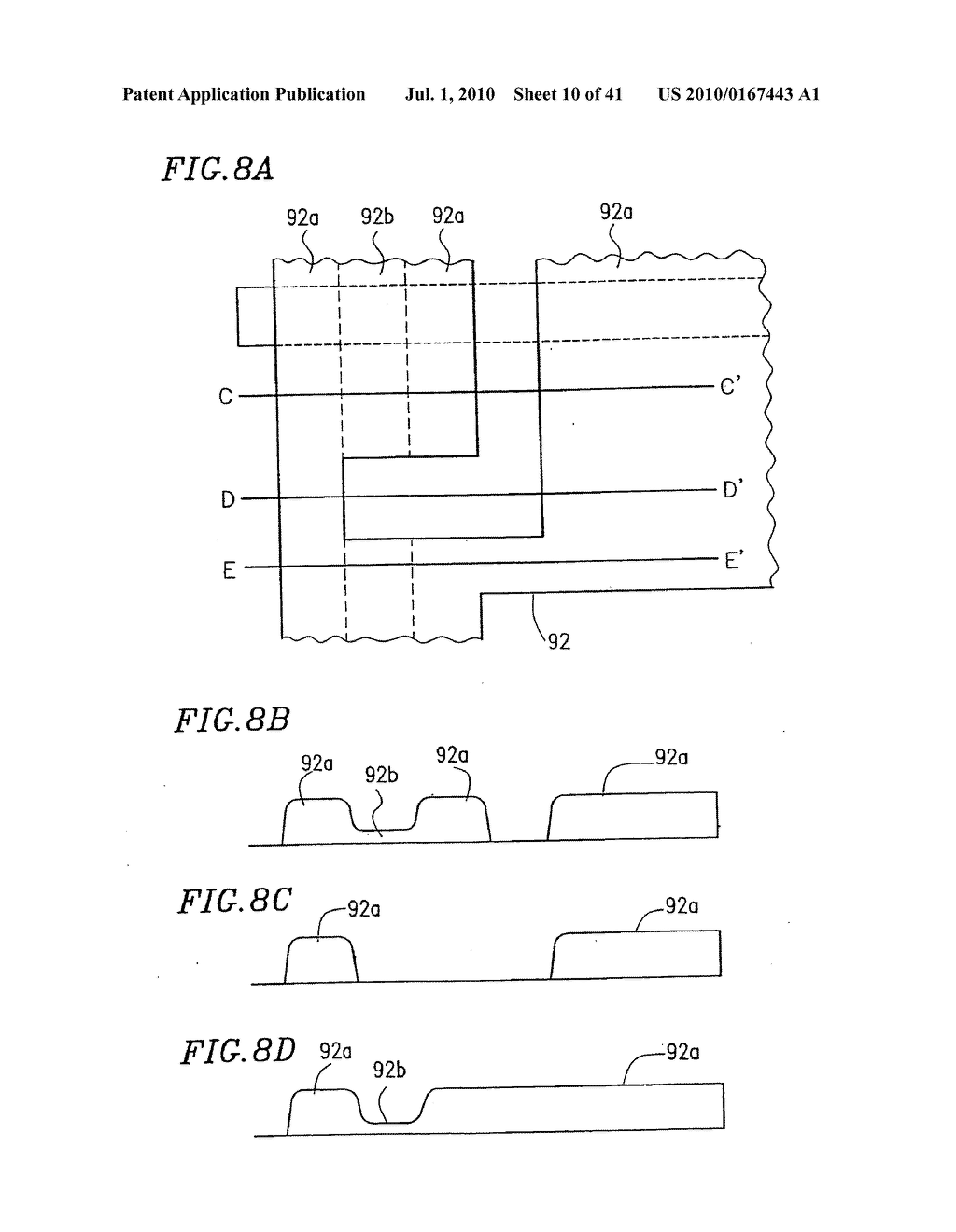 Active matrix substrate, method of making the substrate, and display device - diagram, schematic, and image 11