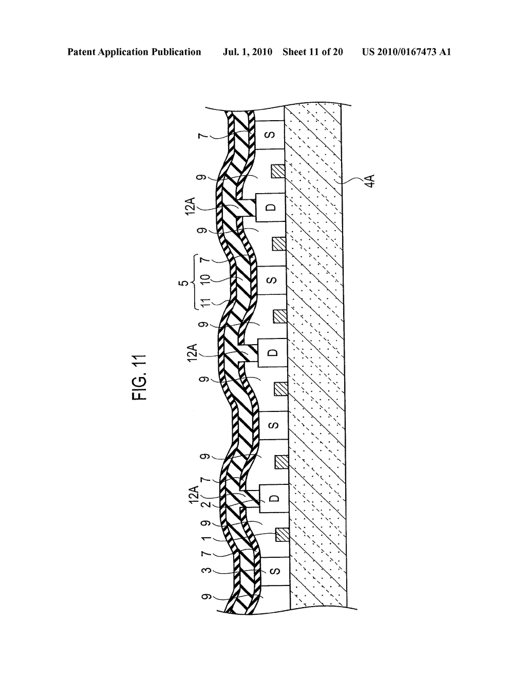 SEMICONDUCTOR DEVICE AND FABRICATION METHOD FOR THE SEMICONDUCTOR DEVICE - diagram, schematic, and image 12