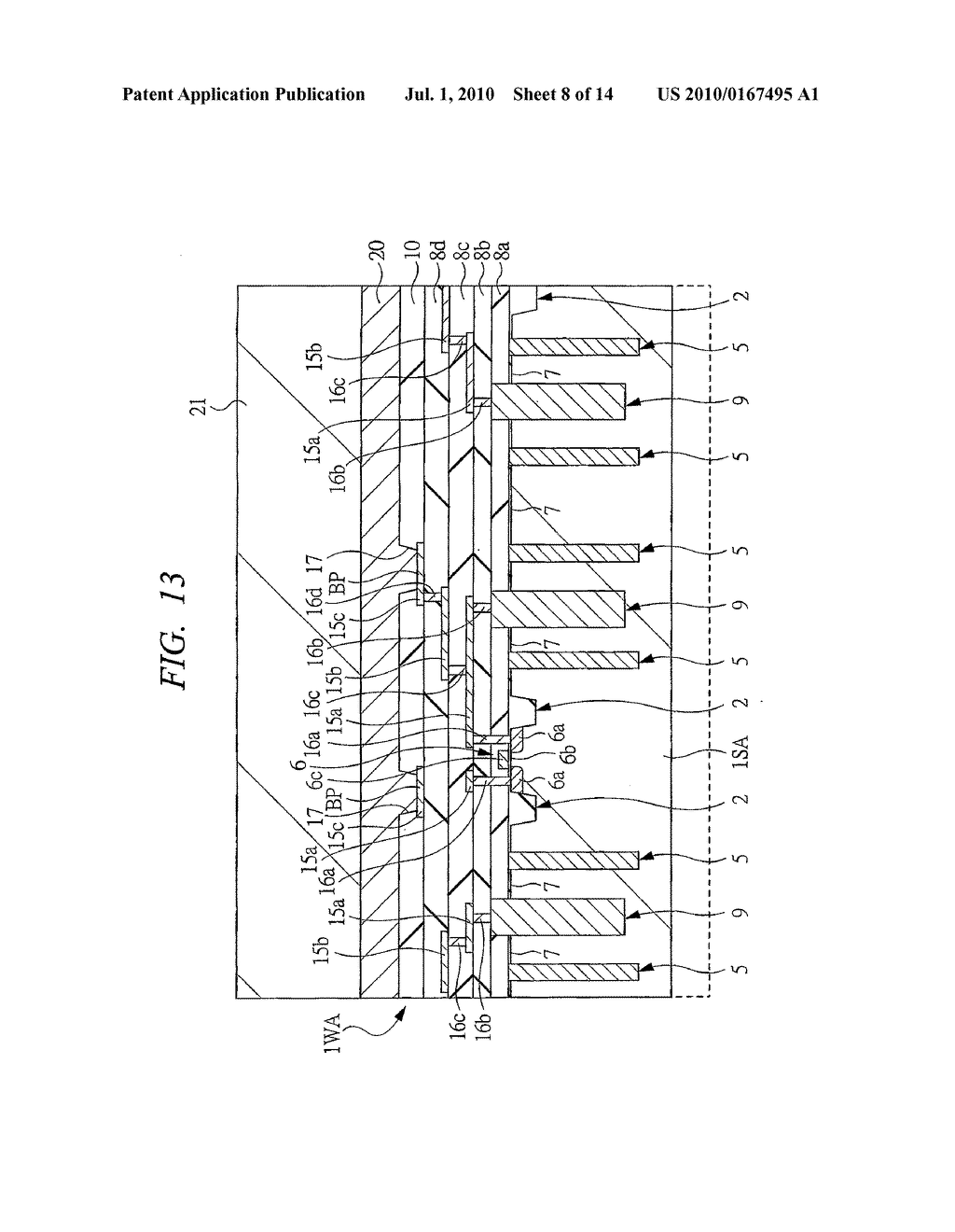 SEMICONDUCTOR DEVICE MANUFACTURING METHOD, SEMICONDUCTOR DEVICE AND WAFER - diagram, schematic, and image 09