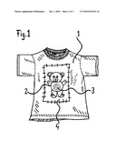 Combination of articles of apparel or bags and magnetic toys diagram and image