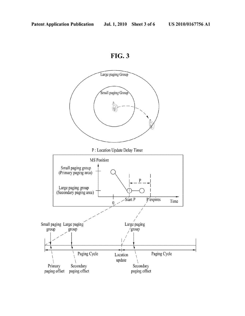 METHOD FOR UPDATING LOCATION IN A WIRELESS COMMUNICATION SYSTEM - diagram, schematic, and image 04