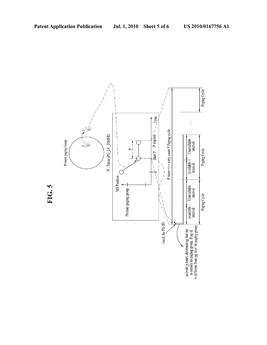 METHOD FOR UPDATING LOCATION IN A WIRELESS COMMUNICATION SYSTEM - diagram, schematic, and image 06