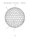 GOLF BALL AND PROCESS FOR PREPARING THE SAME diagram and image