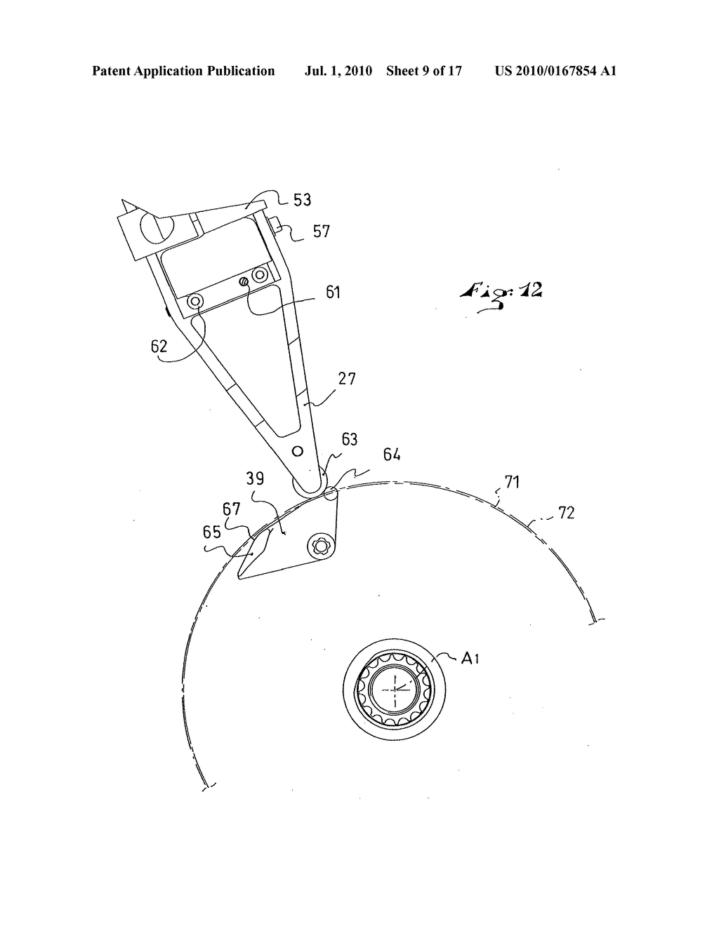 TRANSMISSION DEVICE FOR A CYCLE - diagram, schematic, and image 10