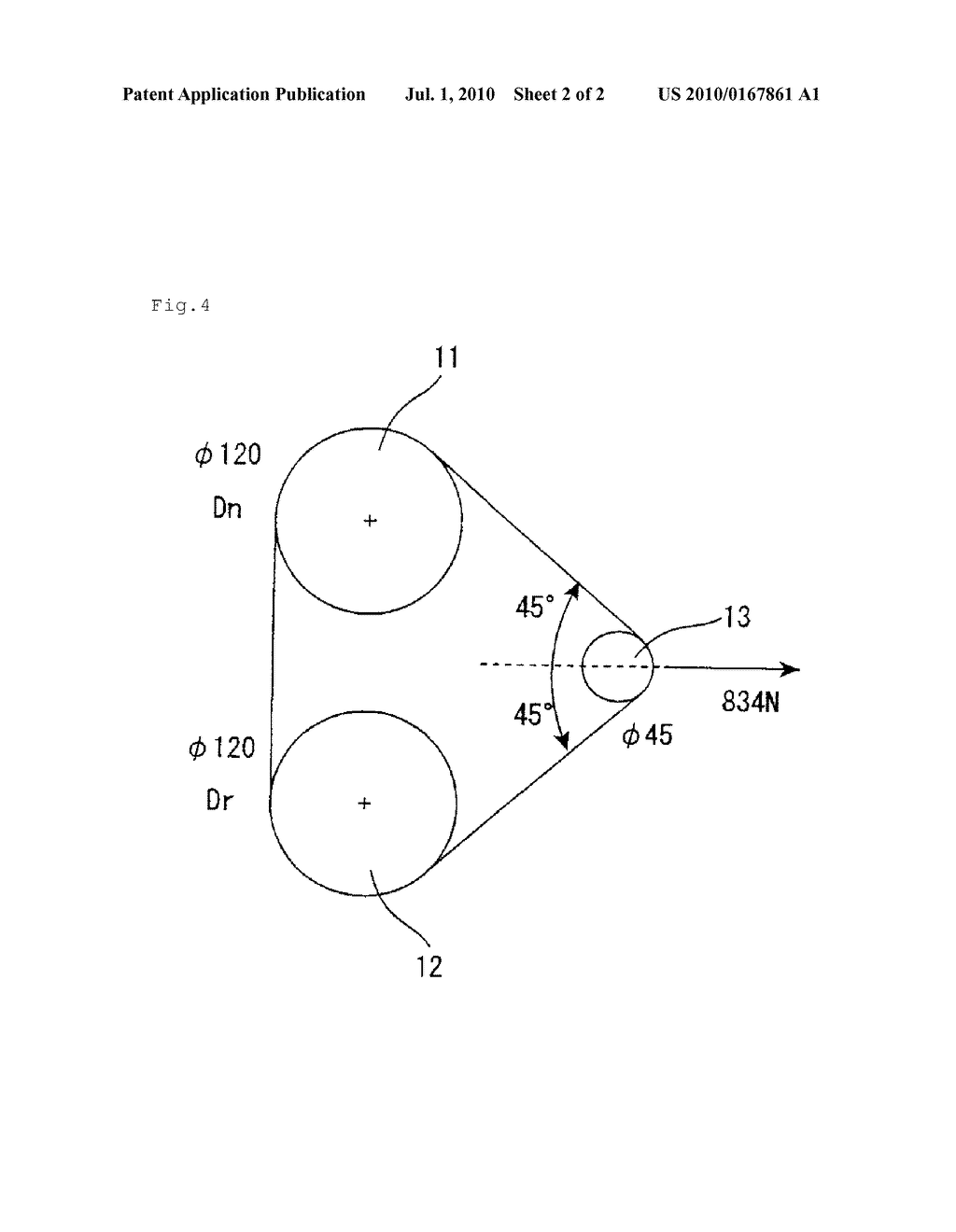 FRICTION TRANSMISSION BELT - diagram, schematic, and image 03