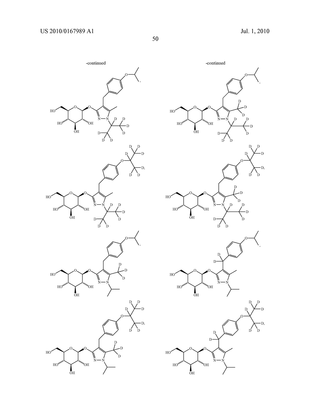 ISOPROPOXYPHENYLMETHYL INHIBITORS OF SGLT2 - diagram, schematic, and image 51