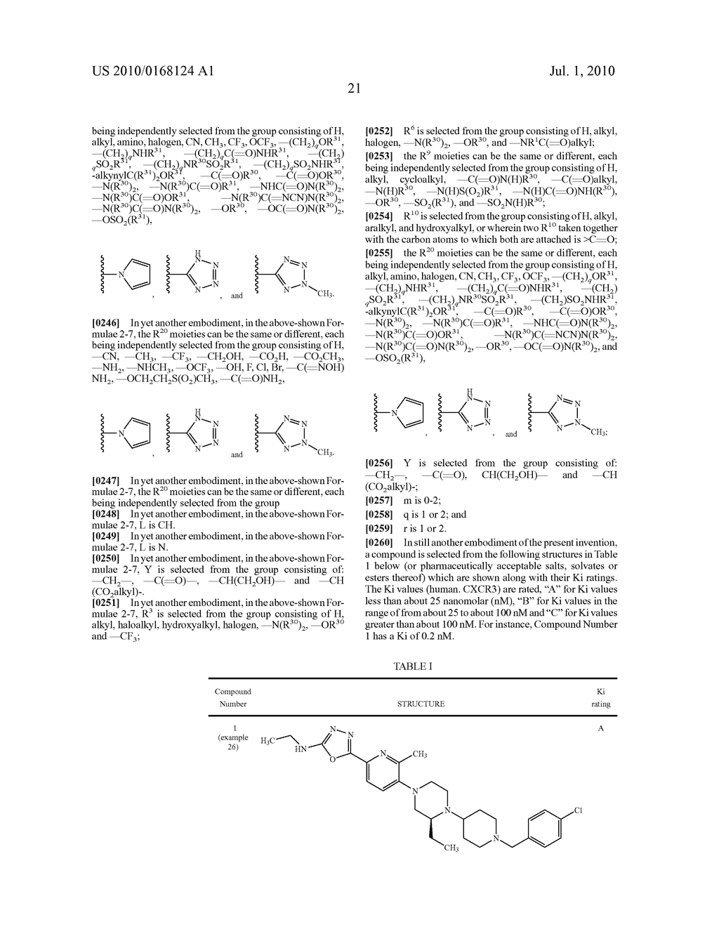 NOVEL HETEROCYCLIC SUBSTITUTED PYRIDINE COMPOUNDS WITH CXCR3 ANTAGONIST ACTIVITY - diagram, schematic, and image 22