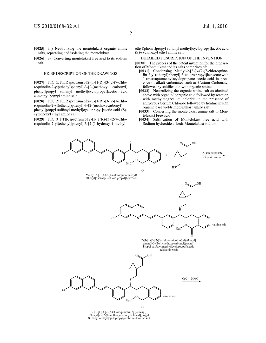 Process for the Preparation of Montelukast - diagram, schematic, and image 09