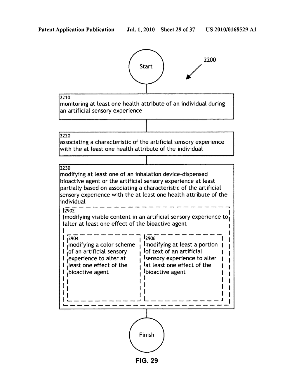 Methods and systems for presenting an inhalation experience - diagram, schematic, and image 30