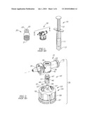 FLUID CONTROL DEVICE WITH MANUALLY DEPRESSED ACTUATOR diagram and image