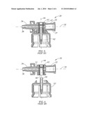 FLUID CONTROL DEVICE WITH MANUALLY DEPRESSED ACTUATOR diagram and image