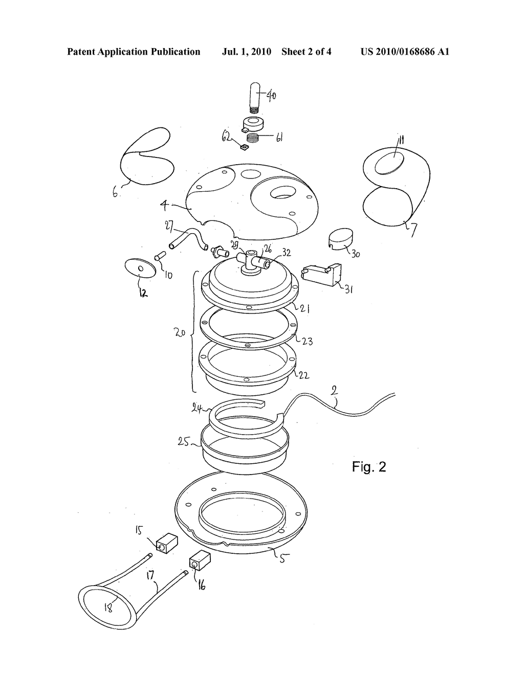 METHOD AND APPARATUS FOR TREATING THE SKIN - diagram, schematic, and image 03