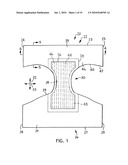 Disposable Absorbent Garments Employing Elastomeric Film Laminates With Deactivated Regions diagram and image