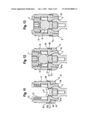 RECEIVING PART FOR RECEIVING A ROD FOR COUPLING THE ROD TO A BONE ANCHORING ELEMENT AND A BONE ANCHORING DEVICE WITH SUCH A RECEIVING PART diagram and image