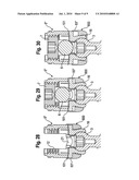 RECEIVING PART FOR RECEIVING A ROD FOR COUPLING THE ROD TO A BONE ANCHORING ELEMENT AND A BONE ANCHORING DEVICE WITH SUCH A RECEIVING PART diagram and image